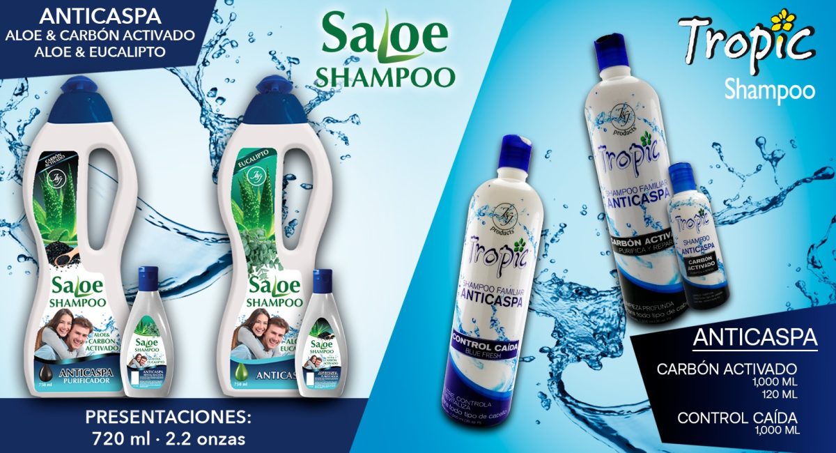 Portada Shampoo Saloe y Tropic
